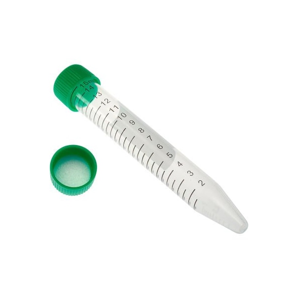 Celltreat CELLTREAT 15mL Centrifuge Tube, Sure Cap - Bag, Sterile 229401 - main